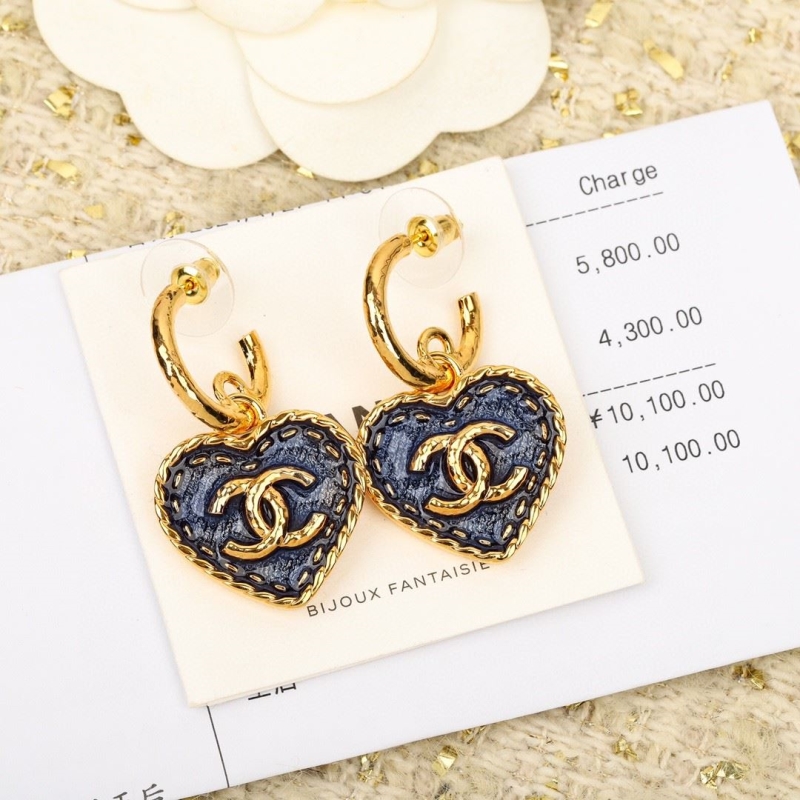 Ch*el earrings